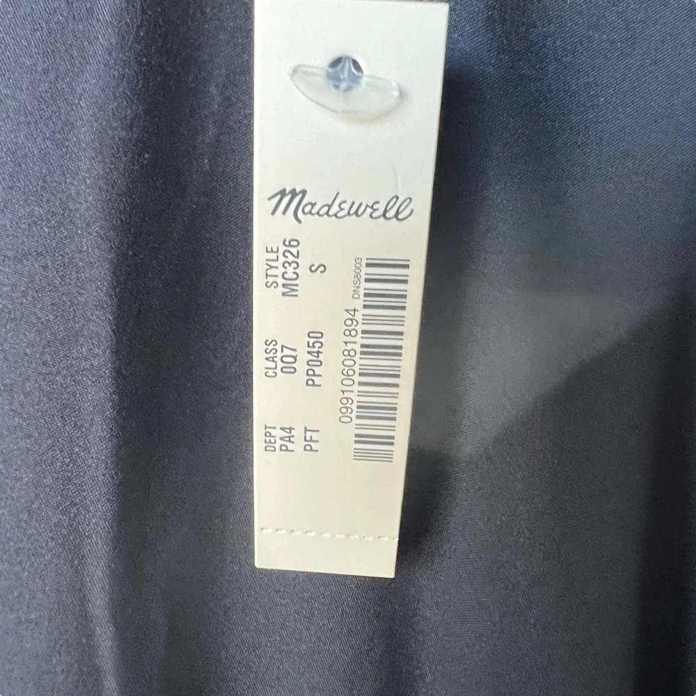 MADEWELL Georgette Ruffle-Wrap Mini Dress in Aster Portrait - Picture 10 of 10